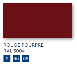 Rouge pourpre Ral 3004
